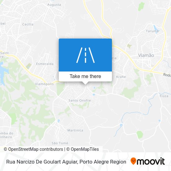 Rua Narcizo De Goulart Aguiar map