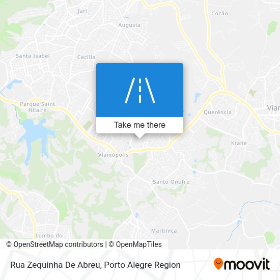 Rua Zequinha De Abreu map