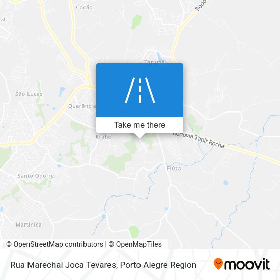 Rua Marechal Joca Tevares map