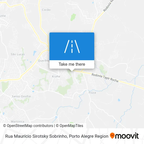 Rua Maurício Sirotsky Sobrinho map