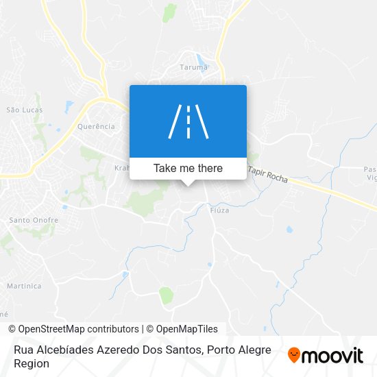 Rua Alcebíades Azeredo Dos Santos map