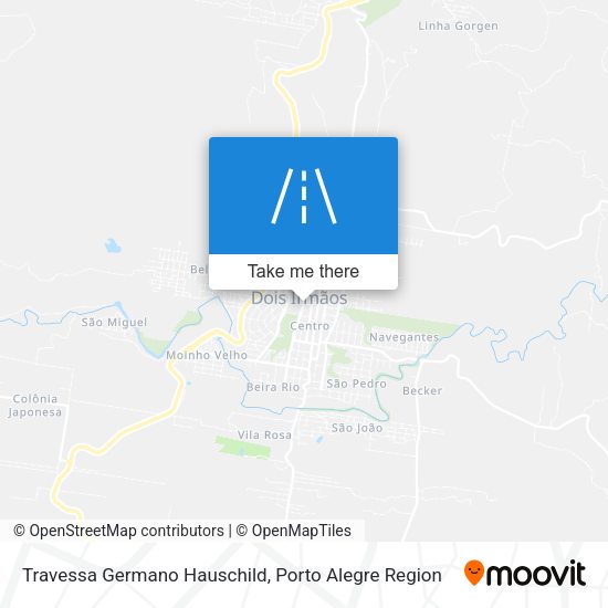 Travessa Germano Hauschild map