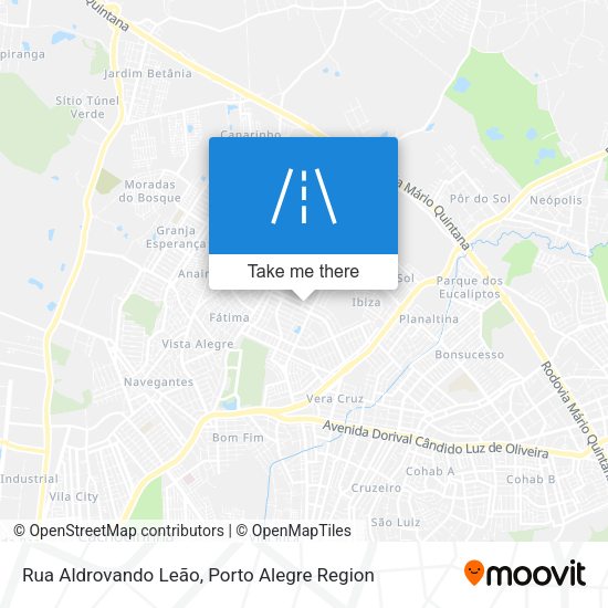 Rua Aldrovando Leão map