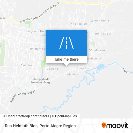 Rua Helmuth Blos map