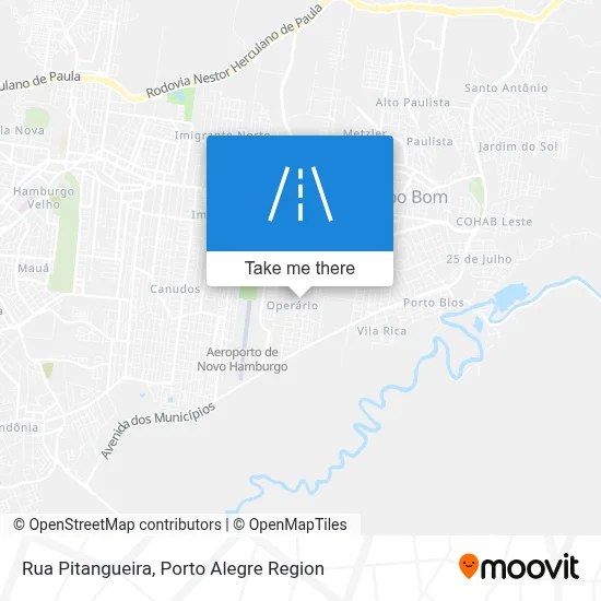 Rua Pitangueira map