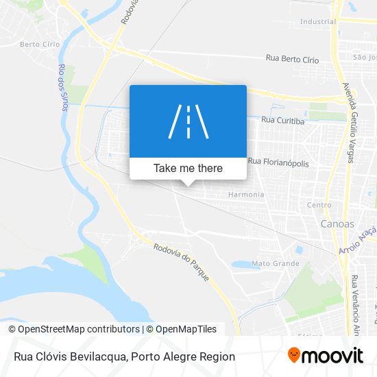 Rua Clóvis Bevilacqua map