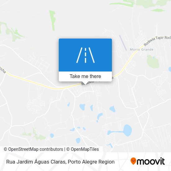 Rua Jardim Águas Claras map