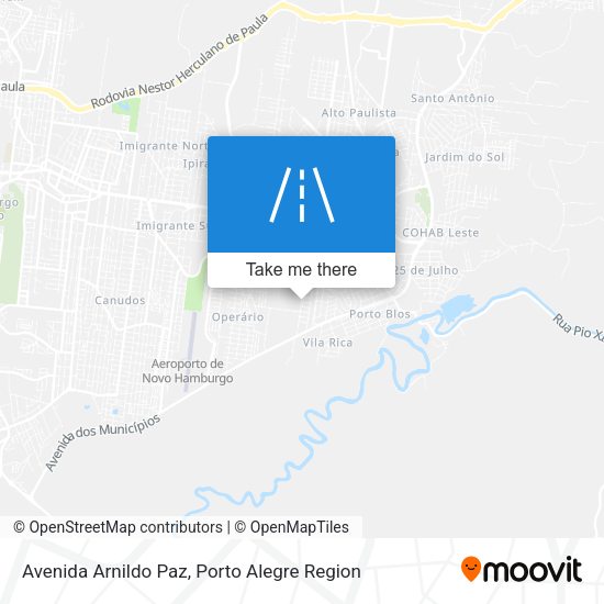 Avenida Arnildo Paz map