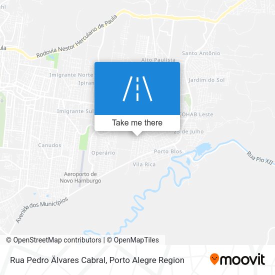 Rua Pedro Älvares Cabral map