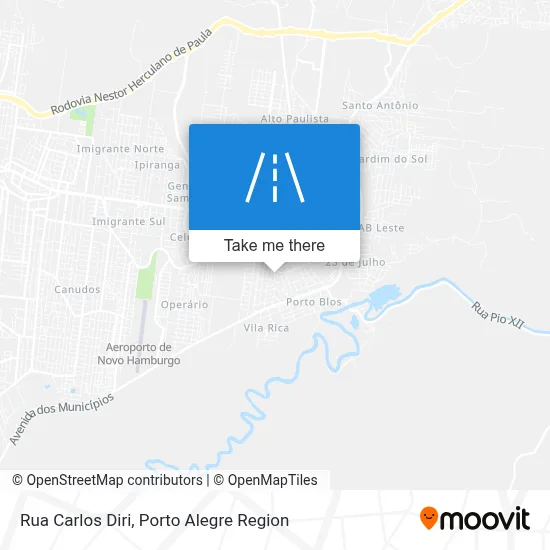 Rua Carlos Diri map