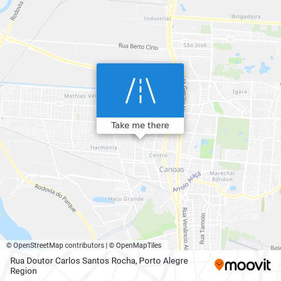 Rua Doutor Carlos Santos Rocha map