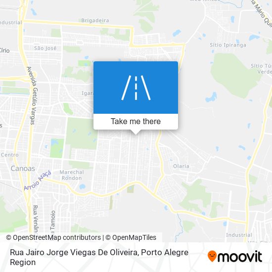 Mapa Rua Jairo Jorge Viegas De Oliveira