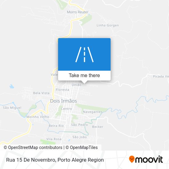 Rua 15 De Novembro map