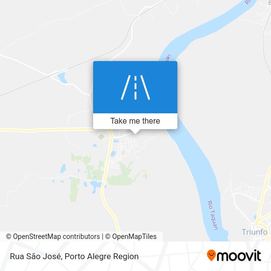 Rua São José map