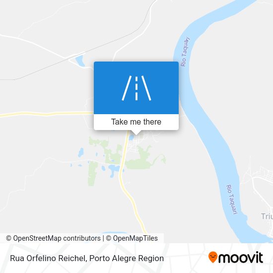 Rua Orfelino Reichel map