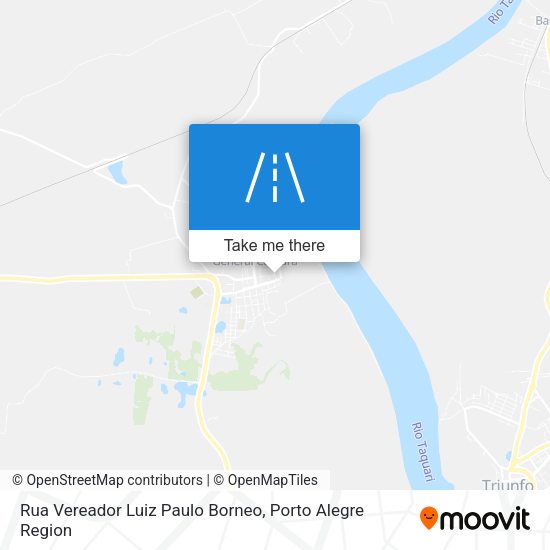 Rua Vereador Luiz Paulo Borneo map