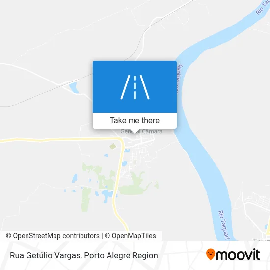 Rua Getúlio Vargas map