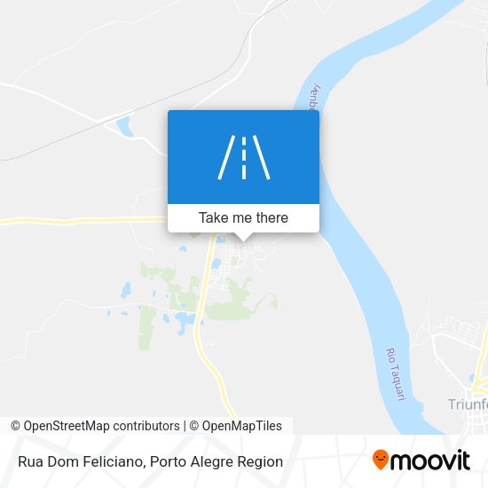 Rua Dom Feliciano map