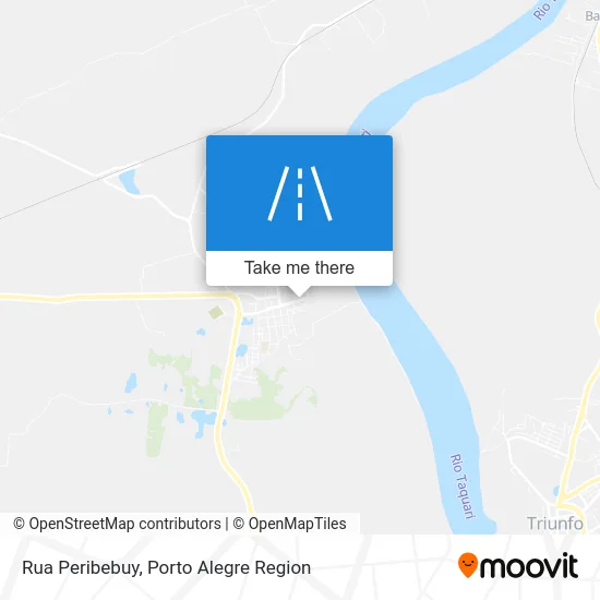 Rua Peribebuy map
