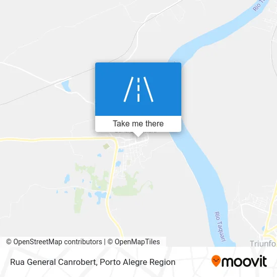 Rua General Canrobert map