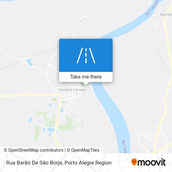 Rua Barão De São Borja map
