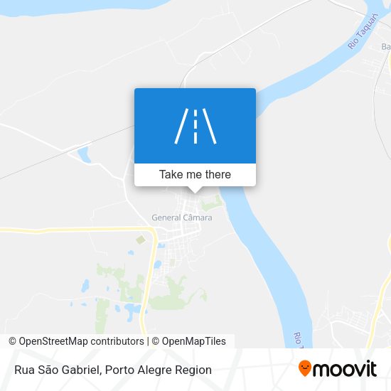 Rua São Gabriel map