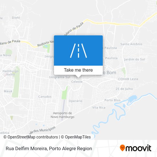 Rua Delfim Moreira map