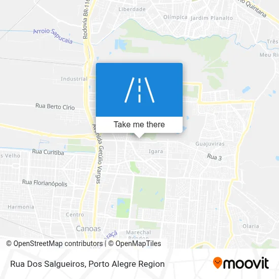 Rua Dos Salgueiros map