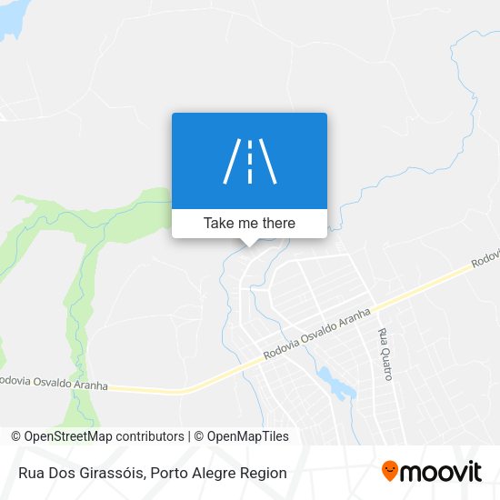 Rua Dos Girassóis map