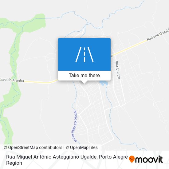 Rua Miguel Antônio Asteggiano Ugalde map