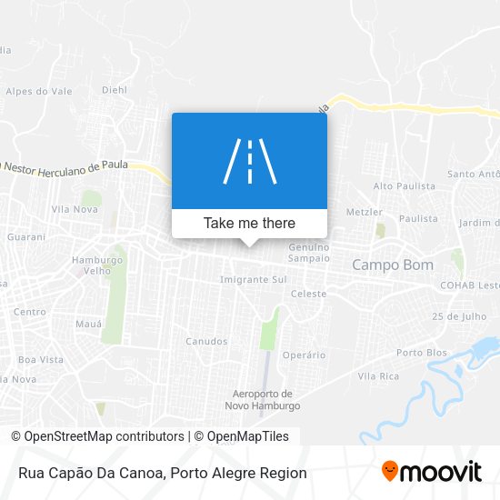 Rua Capão Da Canoa map