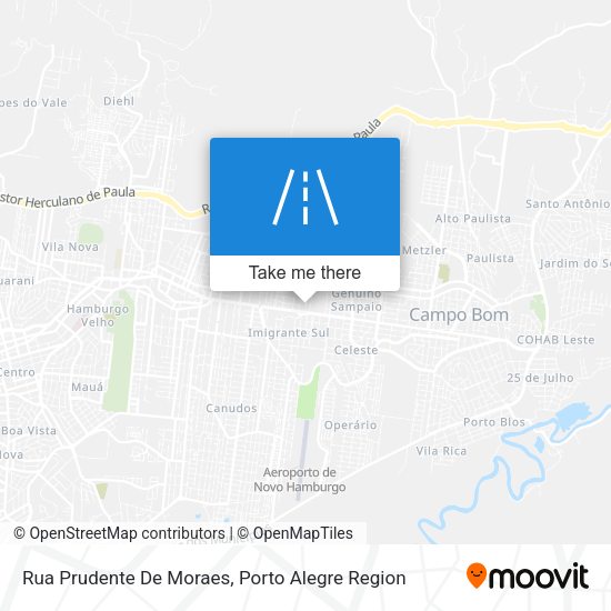 Rua Prudente De Moraes map