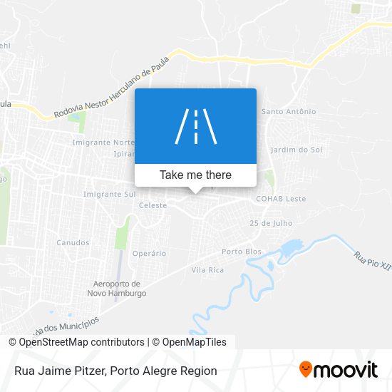 Rua Jaime Pitzer map