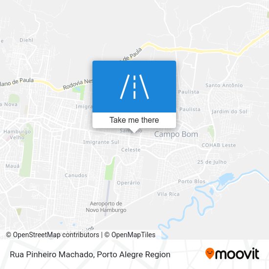 Rua Pinheiro Machado map
