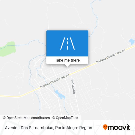 Avenida Das Samambaias map
