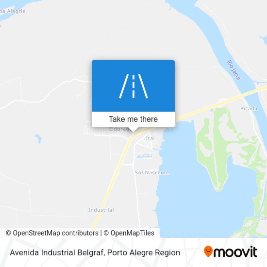 Avenida Industrial Belgraf map