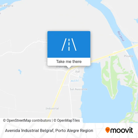 Avenida Industrial Belgraf map