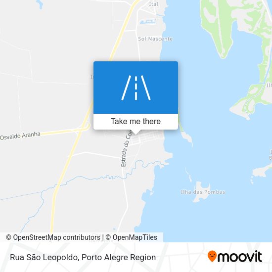 Rua São Leopoldo map
