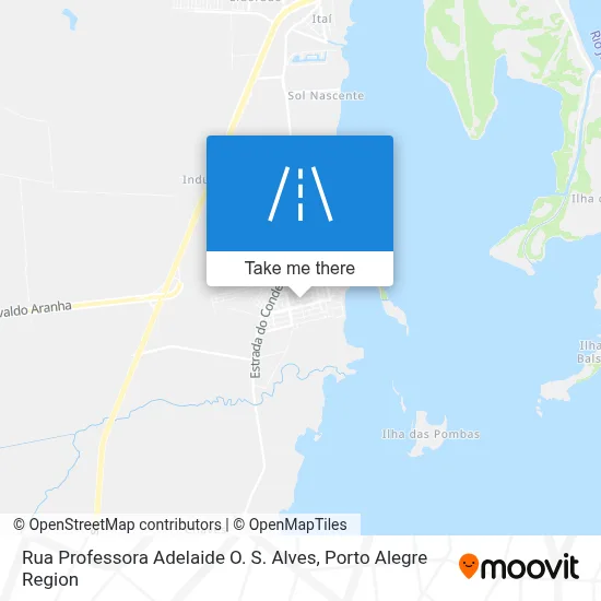 Rua Professora Adelaide O. S. Alves map