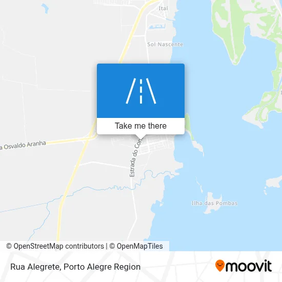 Rua Alegrete map