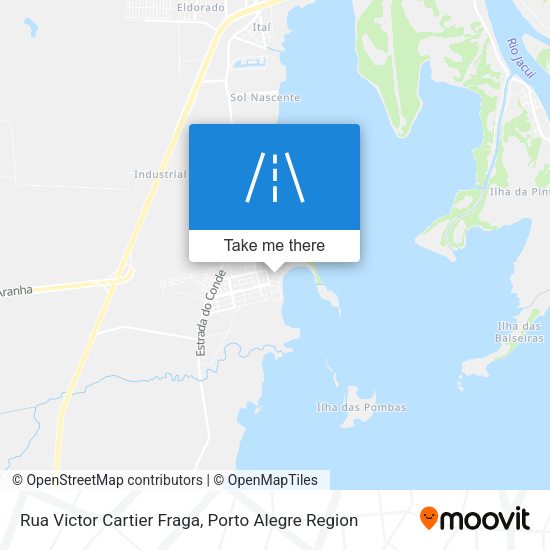 Rua Victor Cartier Fraga map