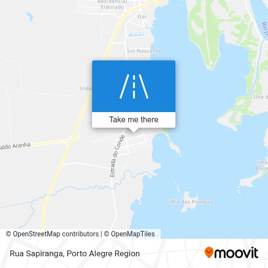 Rua Sapiranga map