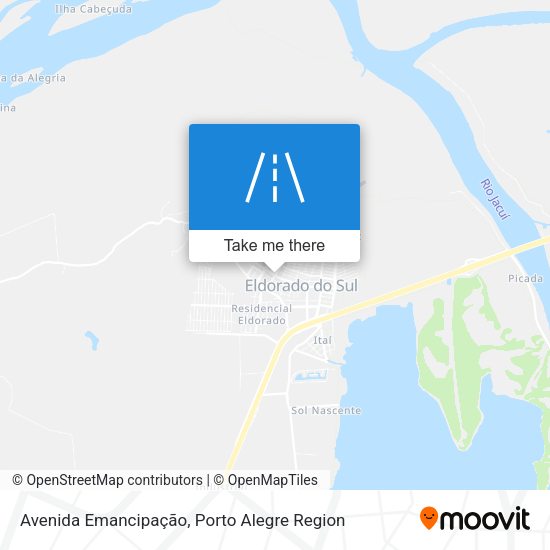 Avenida Emancipação map