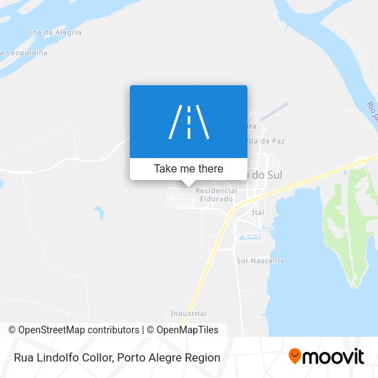 Rua Lindolfo Collor map