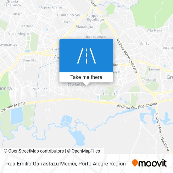 Rua Emílio Garrastazu Médici map