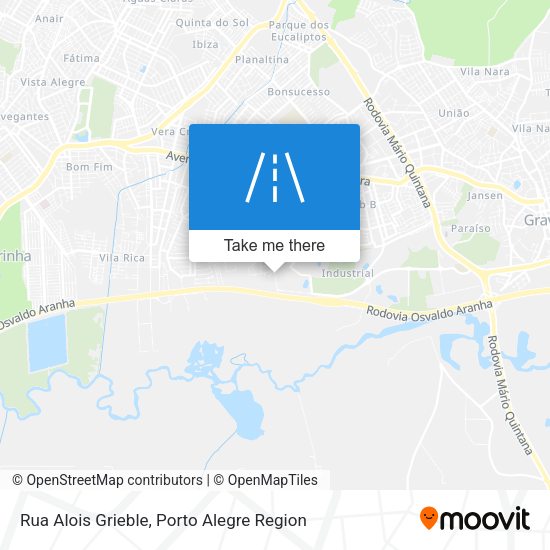 Rua Alois Grieble map
