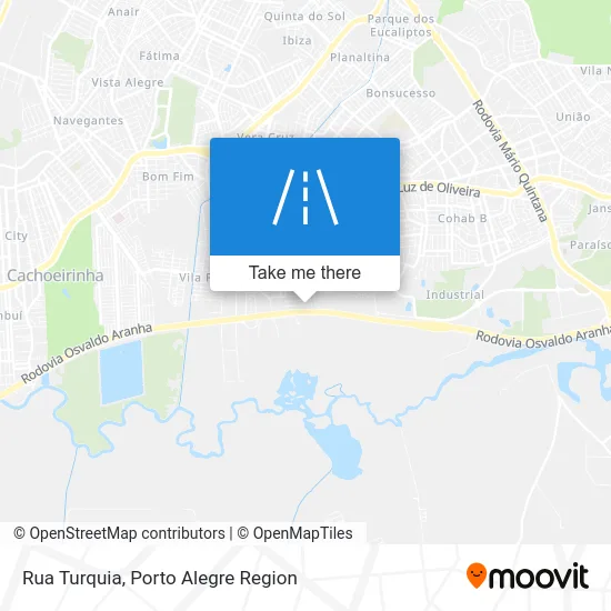 Rua Turquia map