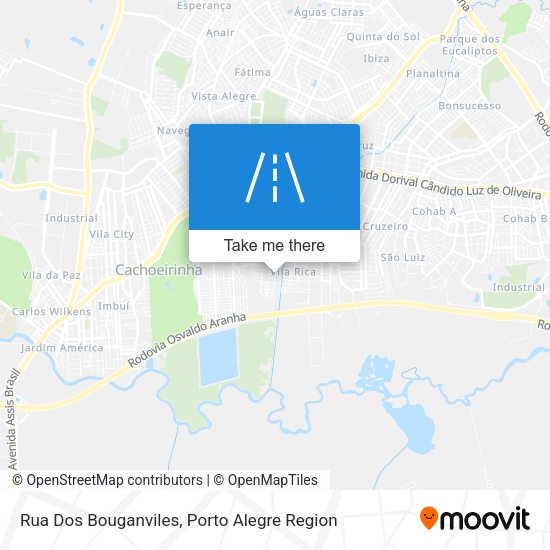 Rua Dos Bouganviles map