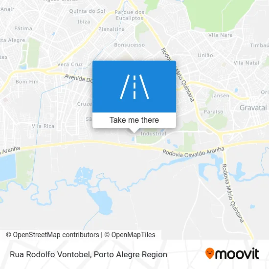 Rua Rodolfo Vontobel map