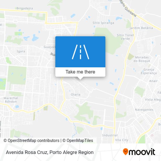 Avenida Rosa Cruz map
